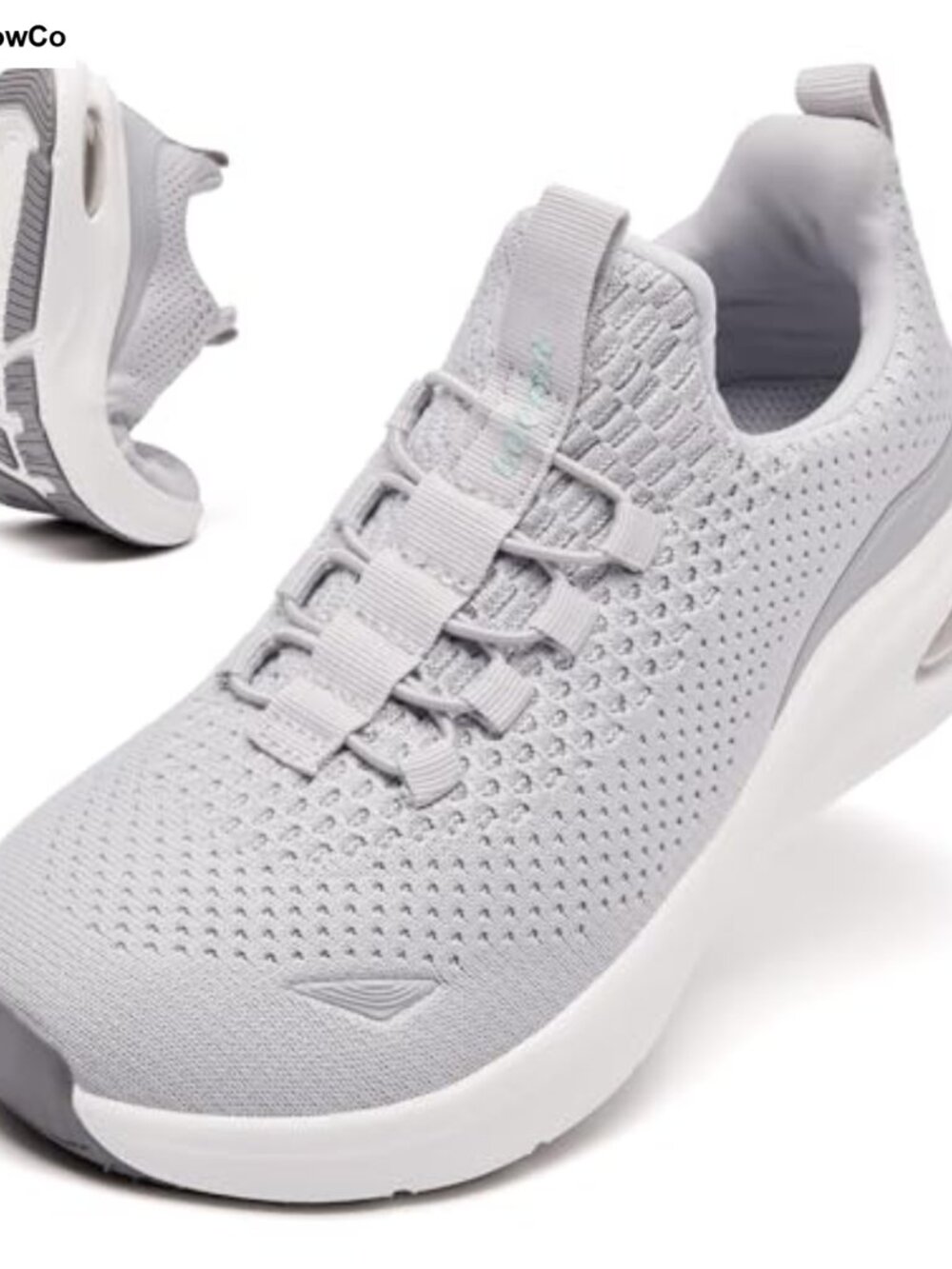 Wide Toe Box Slip On Sneakers with Arch Support, Zero Drop Cushion Walking